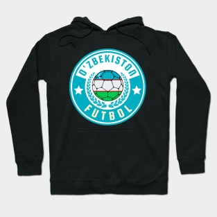 Ozbekiston Futbol Hoodie